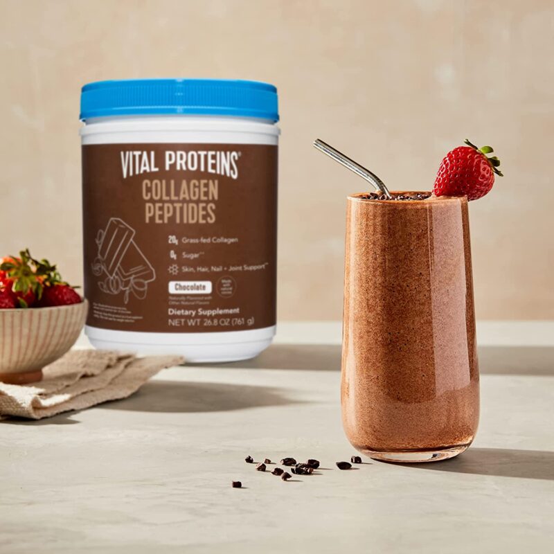 Vital Proteins Chocolate Collagen Powder Supplement