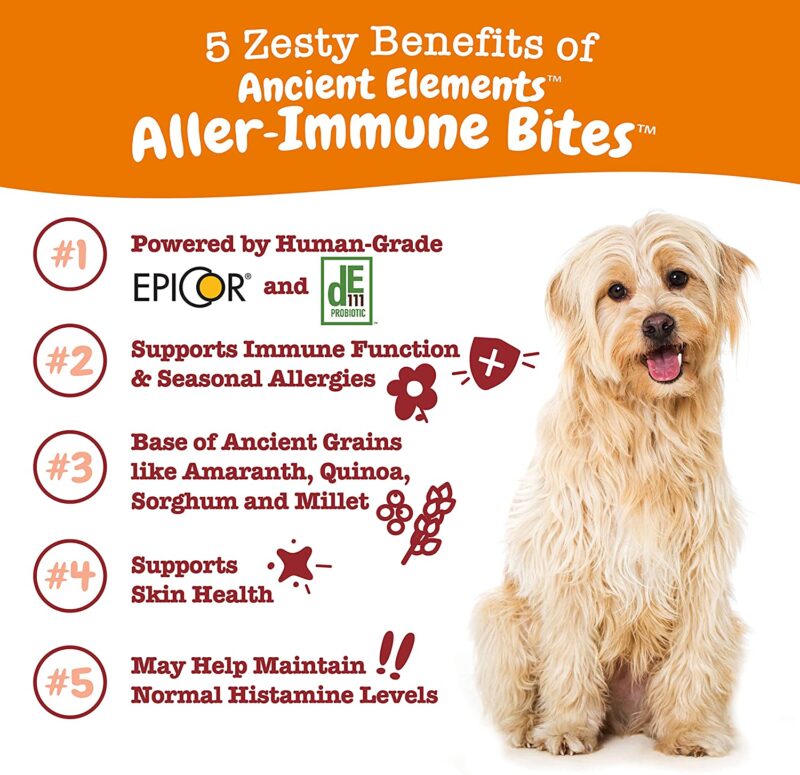 Zesty Paws Allergy Immune Supplement for Dogs