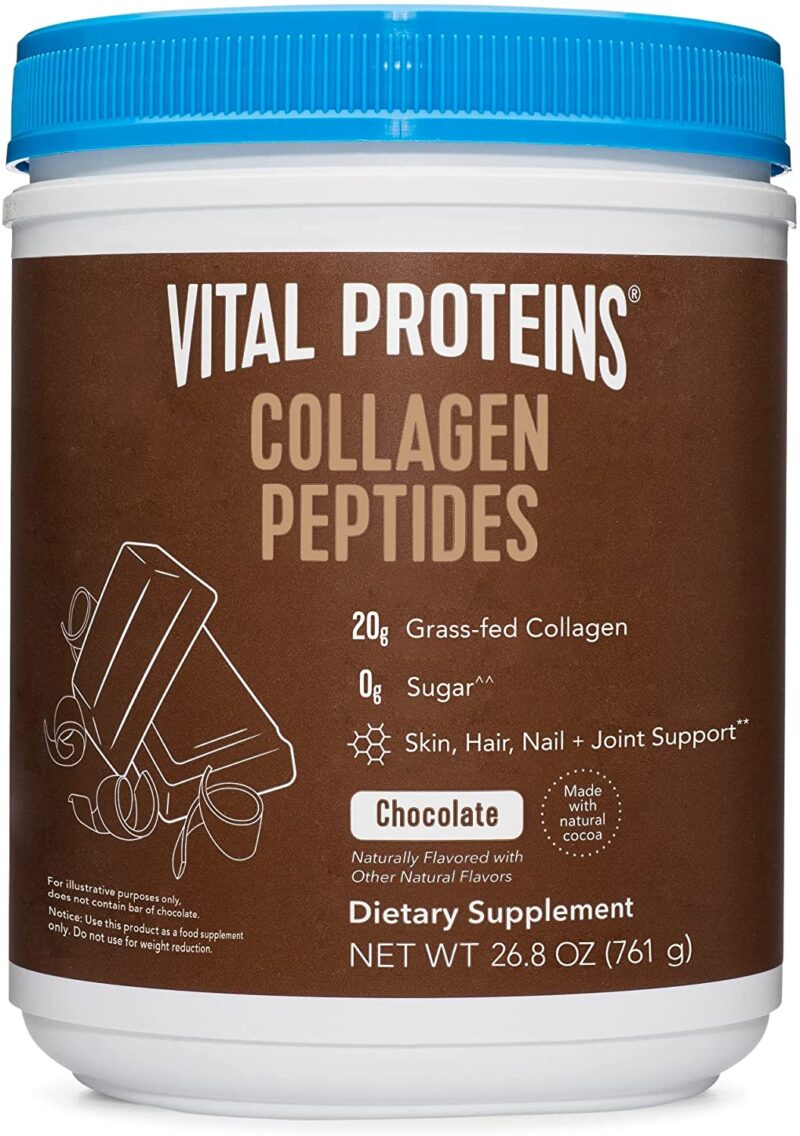 Vital Proteins Chocolate Collagen Powder Supplement