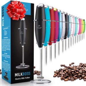 Zulay Original Milk Frother Handheld Foam Maker